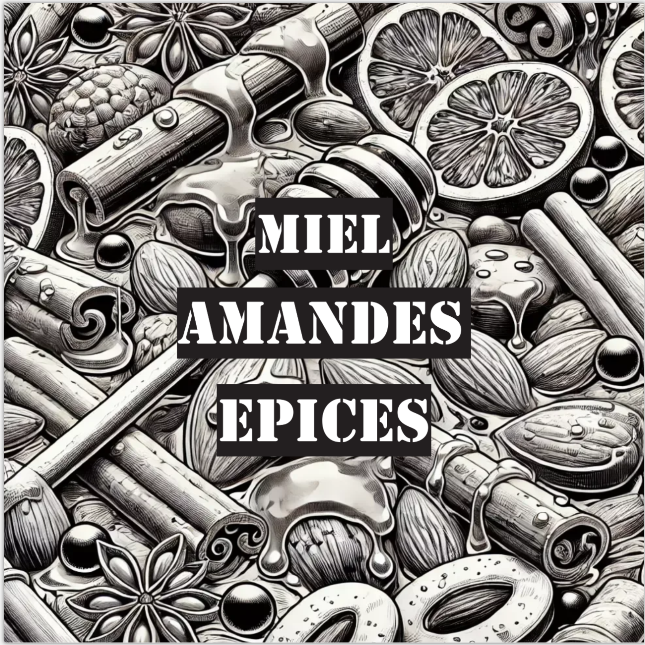 revendeur Miel, amandes, épices